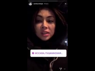 samburskaya swore at navalny's supporters