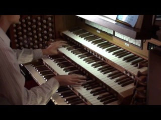 pachelbel - canon in d major (organ solo john hong)